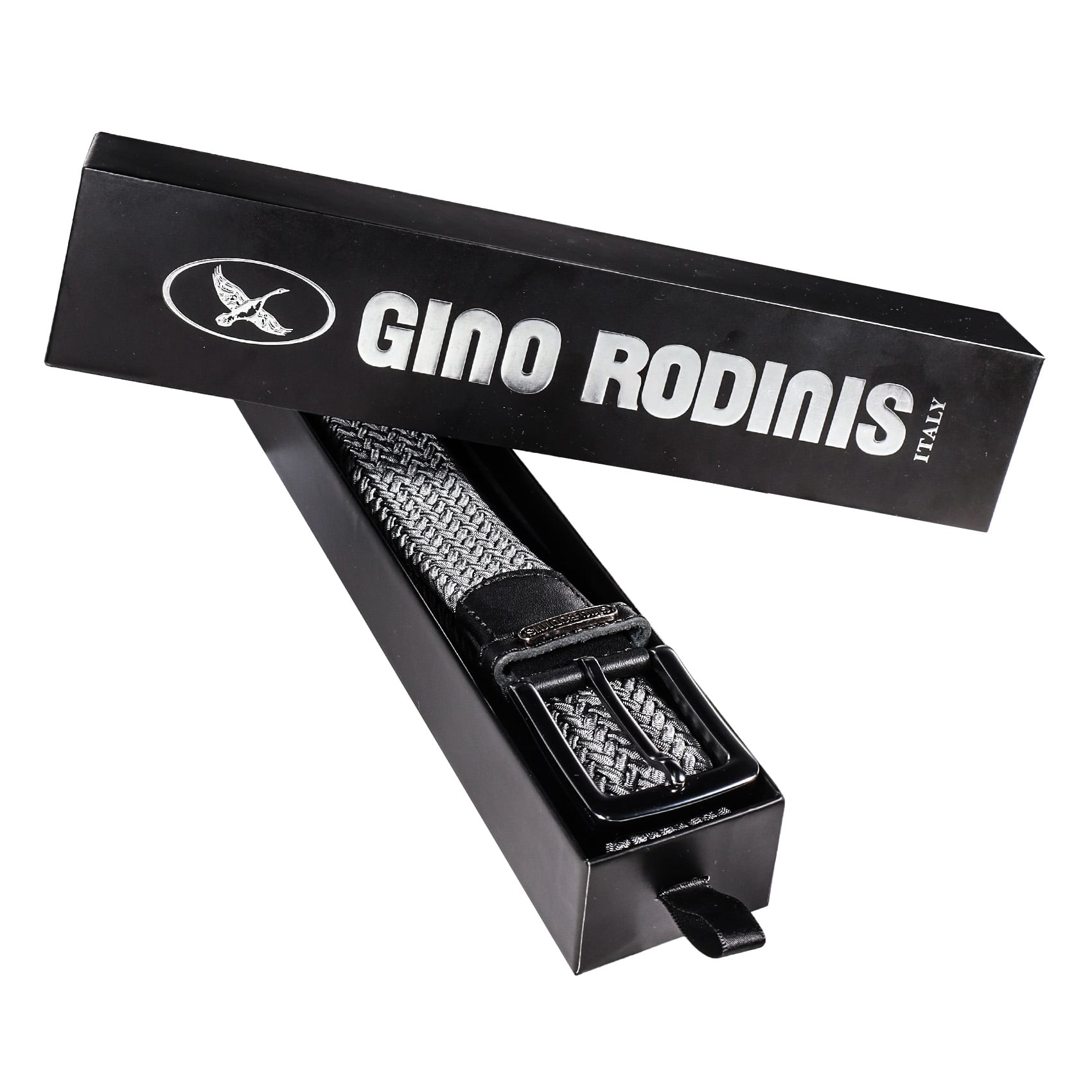 CINTURÓN ELASTICADO HOMBRE GINO RODINIS 2511 TALLA L-XL GRAFITO - 5