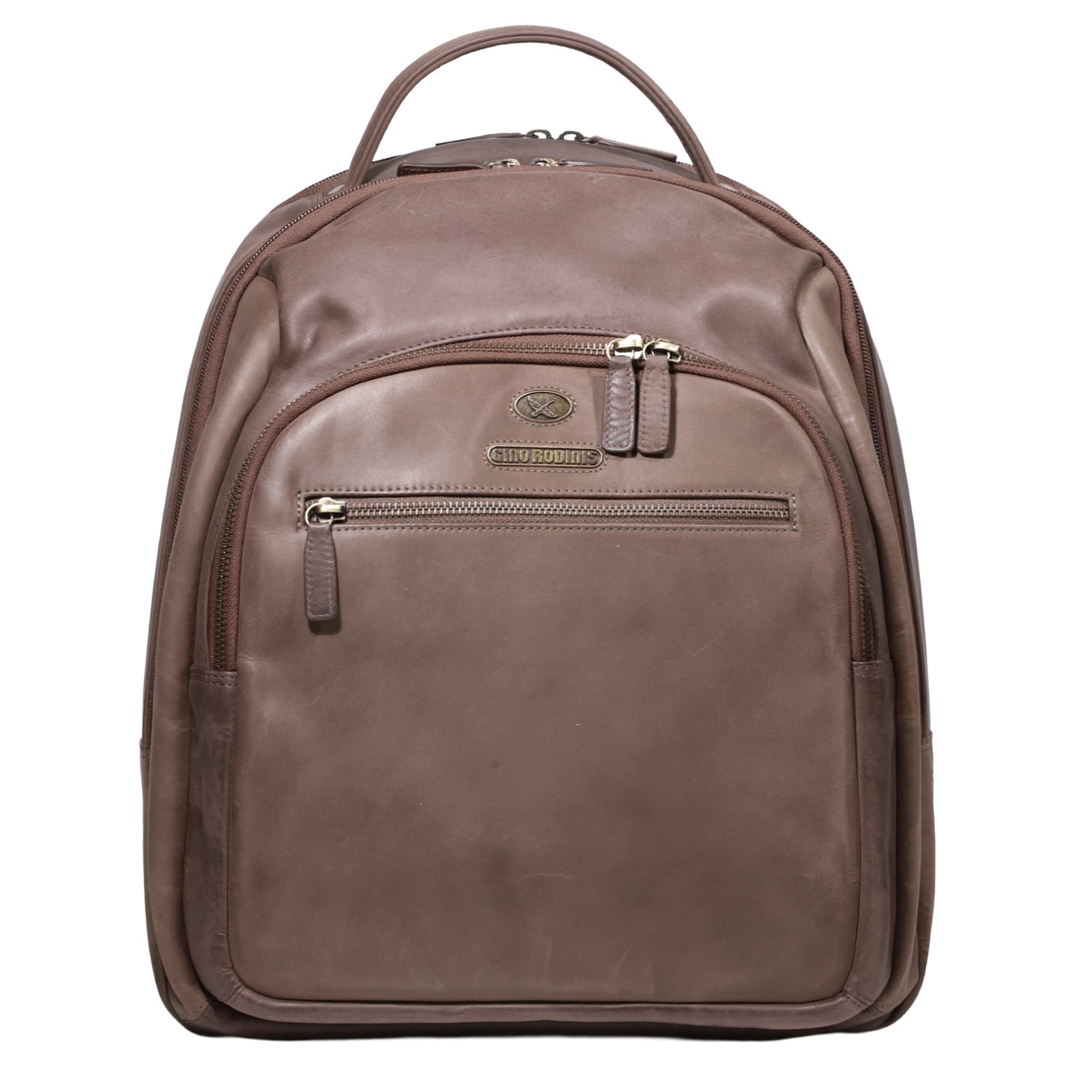 MOCHILA HOMBRE GINO RODINIS 2113 CAFÉ - 1