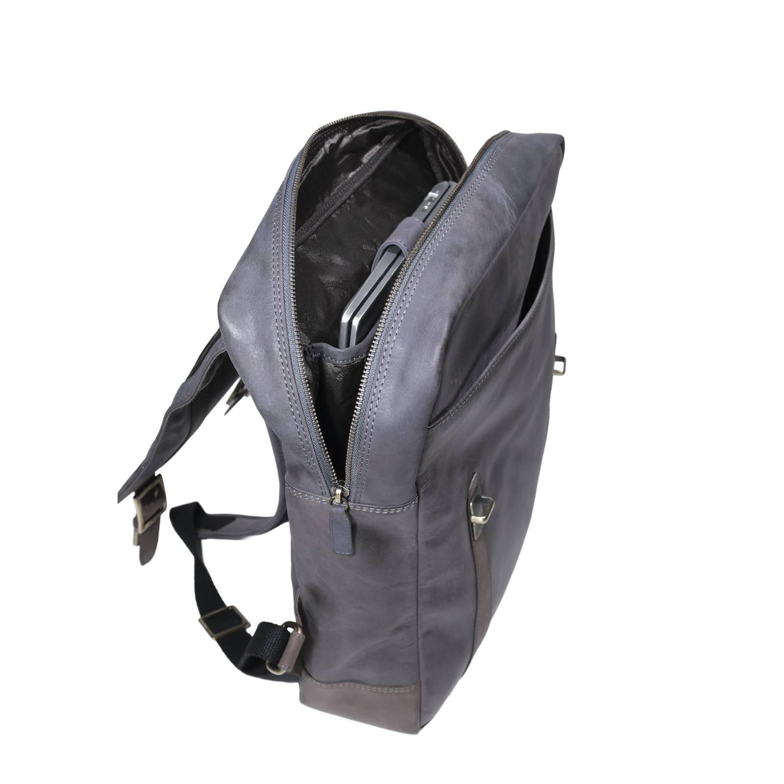 MOCHILA HOMBRE GINO RODINIS 2114 AZUL - 5