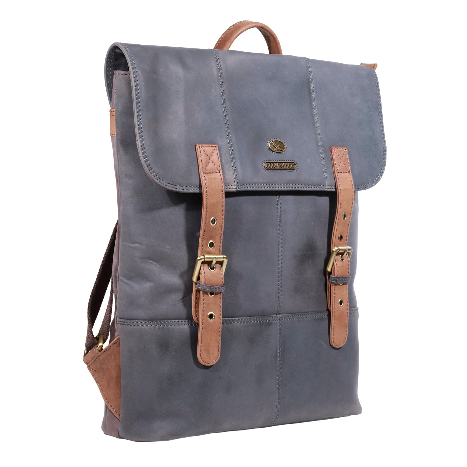 MOCHILA HOMBRE GINO RODINIS 2101 AZUL - 2