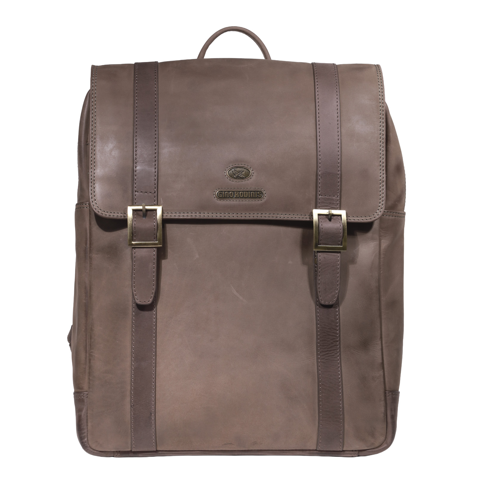 MOCHILA HOMBRE GINO RODINIS 2114 CAFÉ - 1