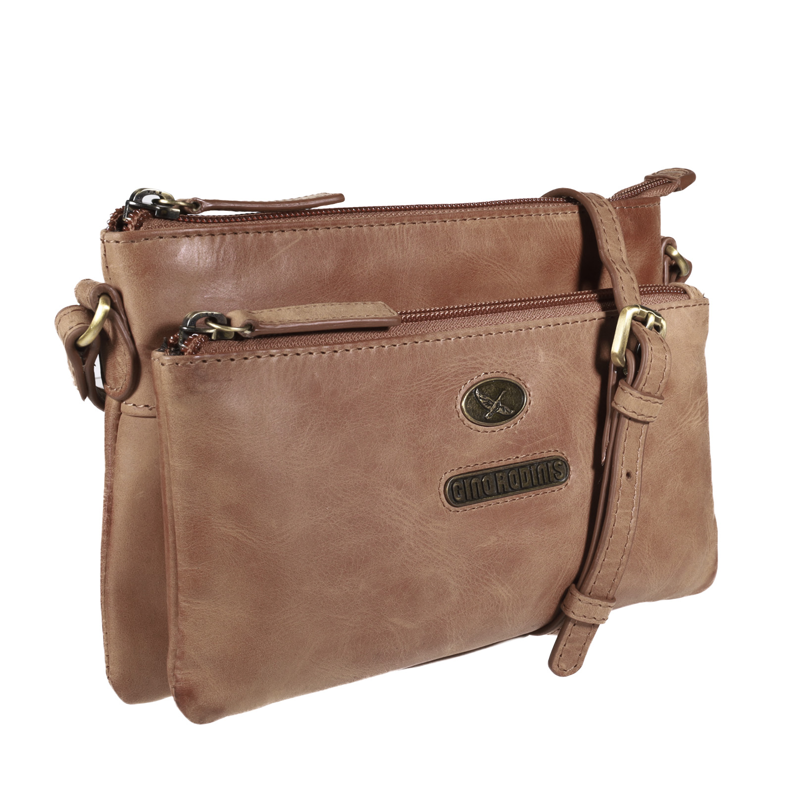 CARTERA MUJER GINO RODINIS 2097 CAMEL - 2