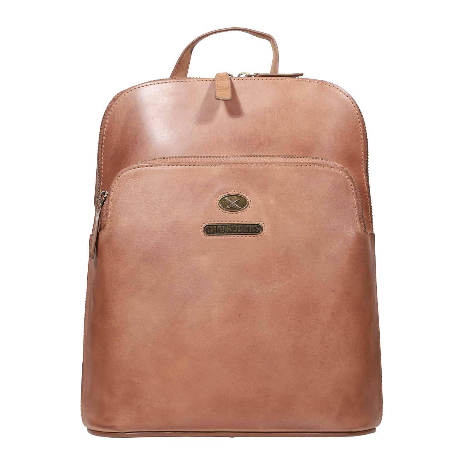 MOCHILA MUJER  GINO RODINIS  2105 CAMEL - 1
