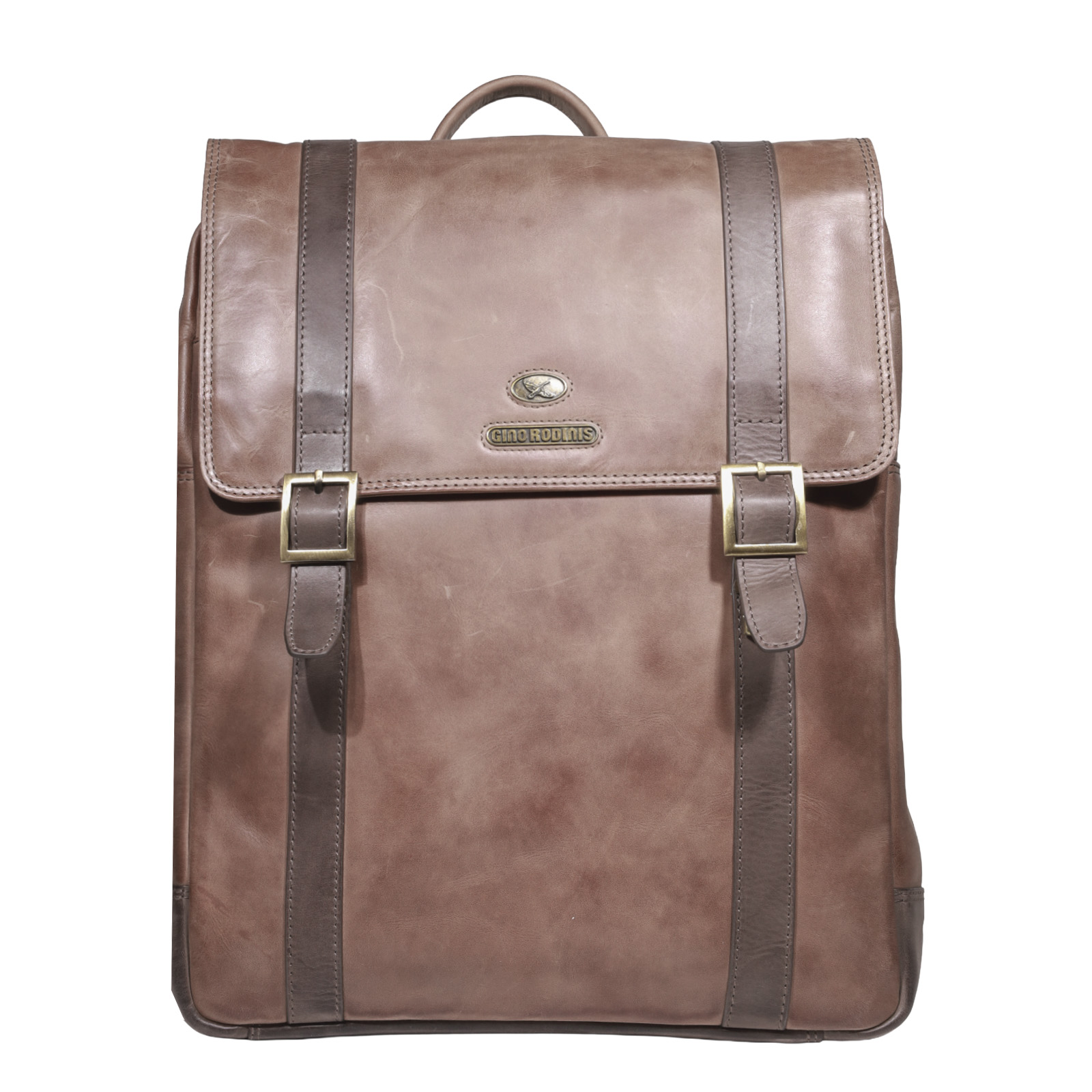 MOCHILA HOMBRE GINO RODINIS 2114 CAMEL - 1