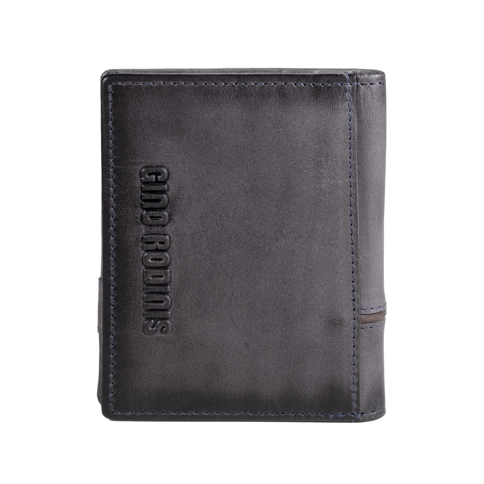 TARJETERO DE CUERO HOMBRE TEXAS 1.165 GRIS/MARRÓN - 4