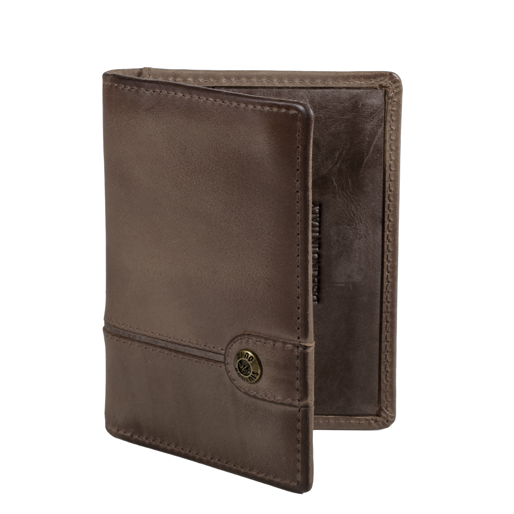 TARJETERO DE CUERO HOMBRE TEXAS 1.165 CAMEL/MARRÓN - 2