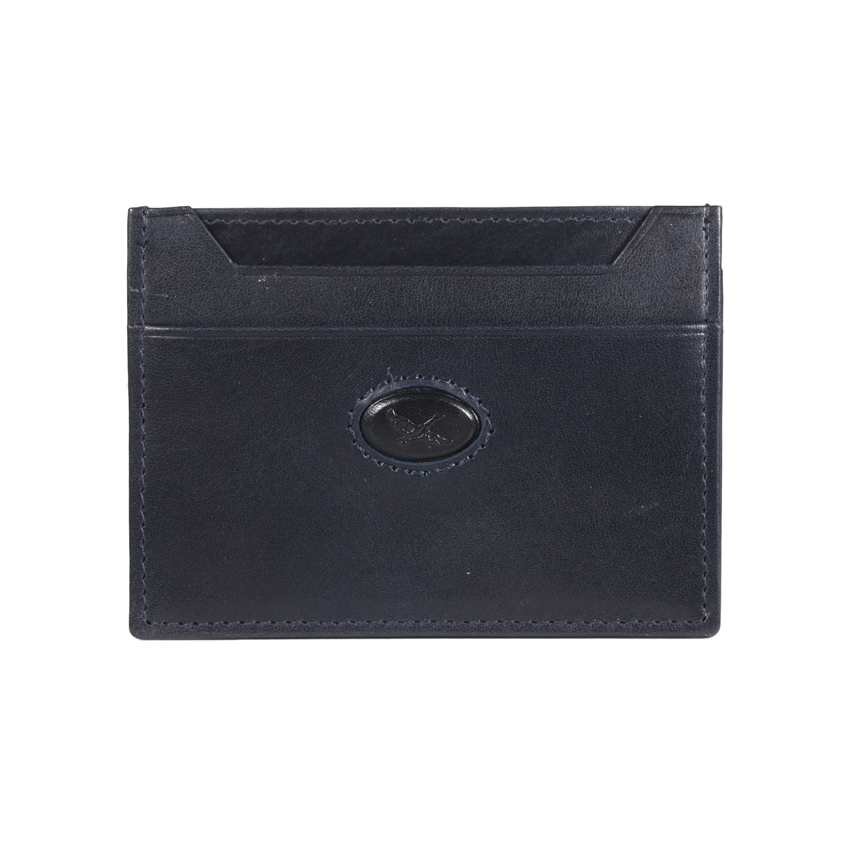 TARJETERO DE CUERO HOMBRE BOLONIA 1173 | AZUL - 1