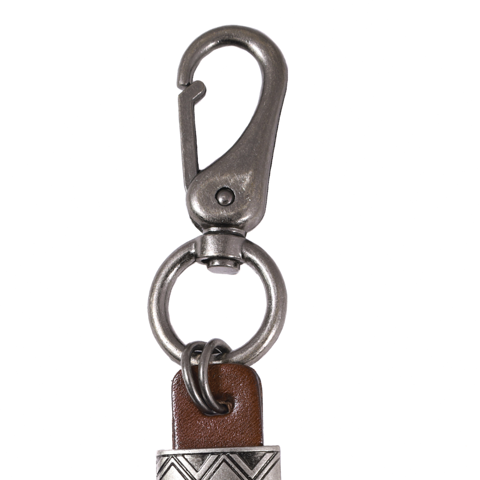 LLAVERO CUERO HOMBRE GINO RODINIS LL123 CAMEL - 3