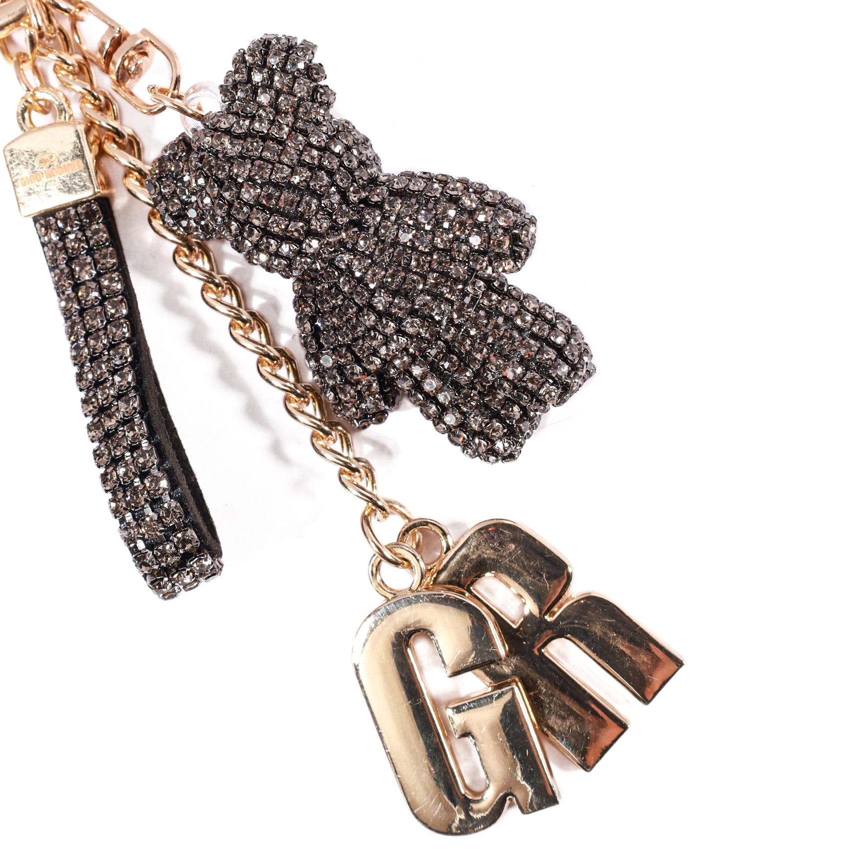 LLAVERO Y COLGANTE DE BOLSO  MUJER GINO RODINIS  LL137 NEGRO - 2