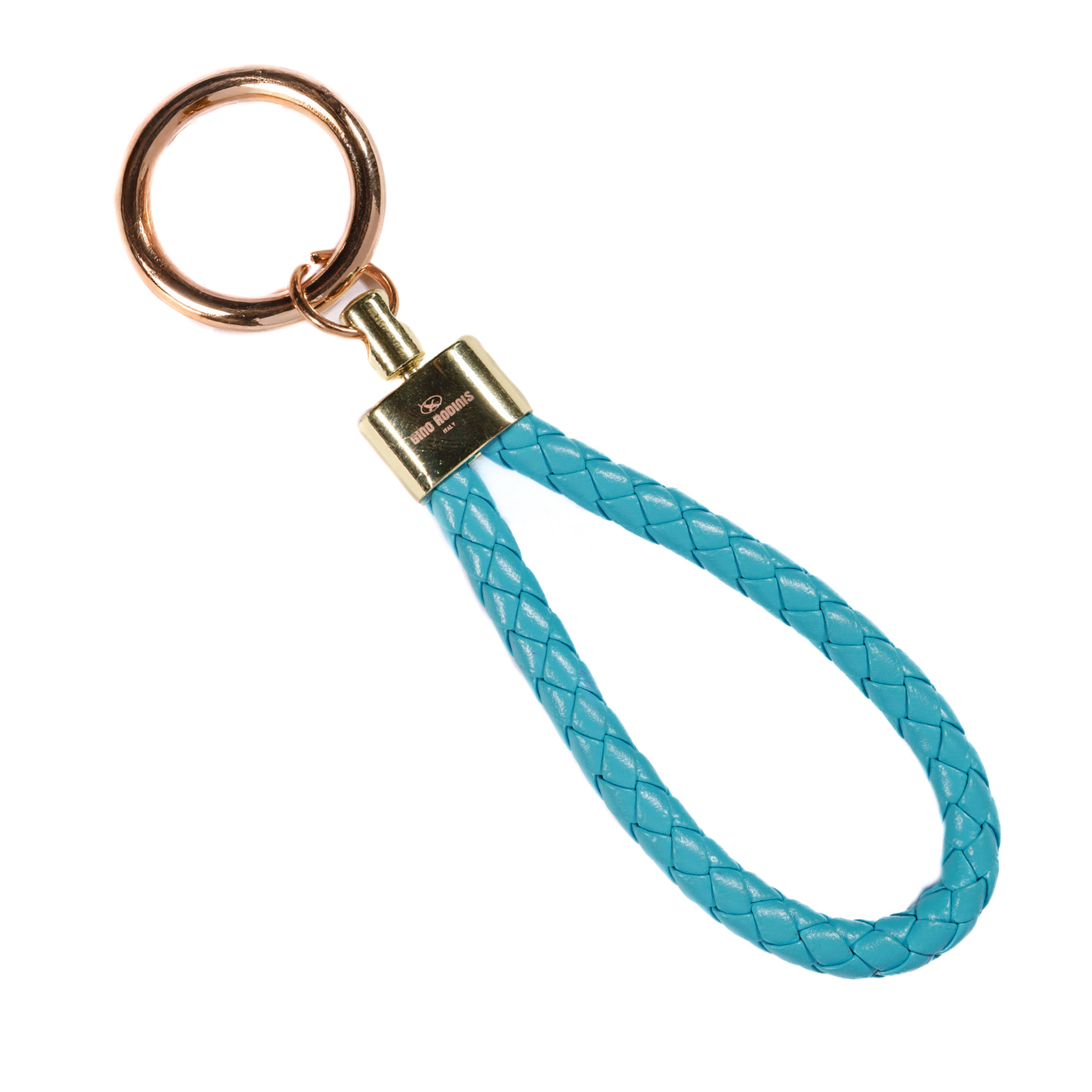 LLAVERO Y COLGANTE DE BOLSO  MUJER GINO RODINIS  LL138 CELESTE - 4