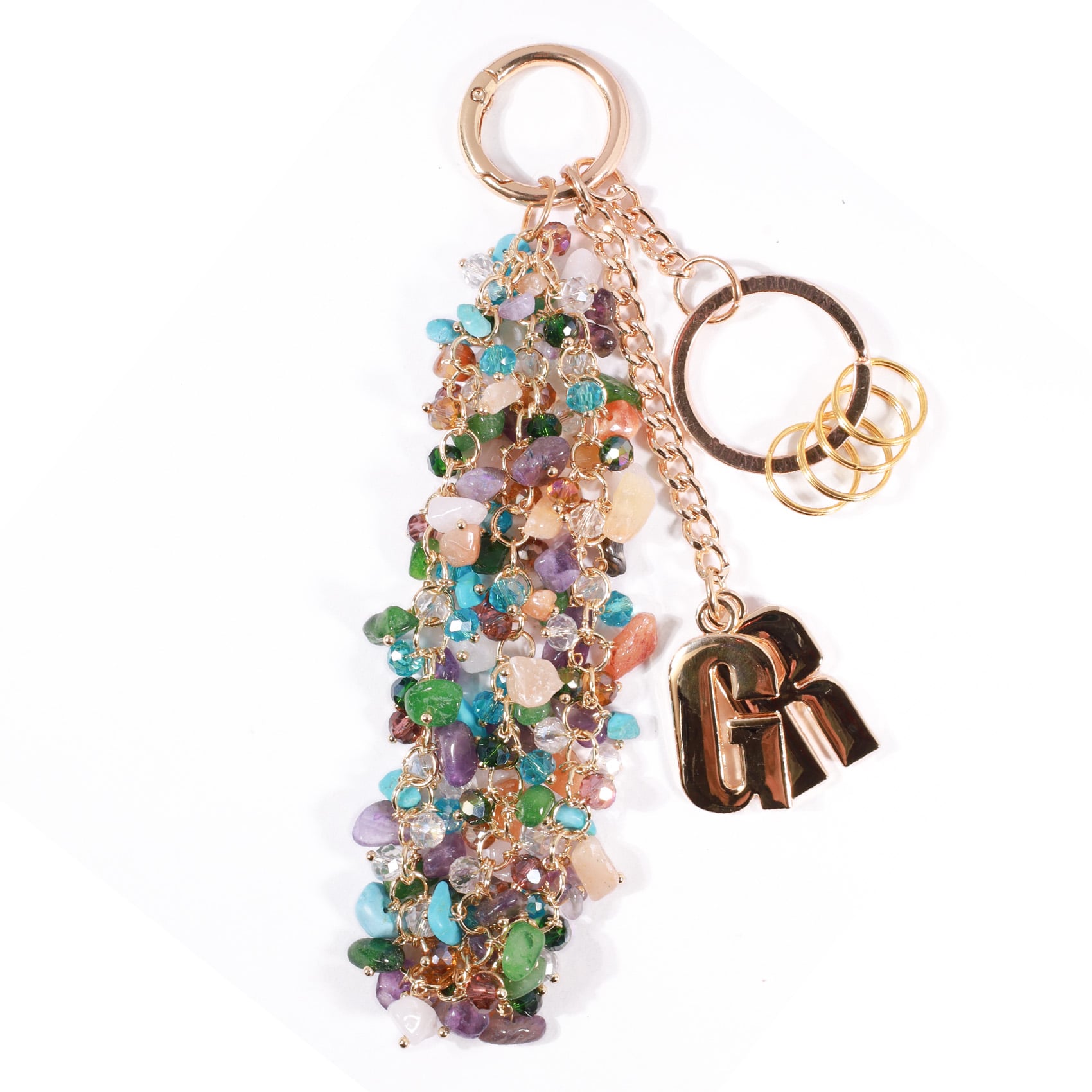 LLAVERO Y COLGANTE DE BOLSO MUJER GINO RODINIS LL129 - 1