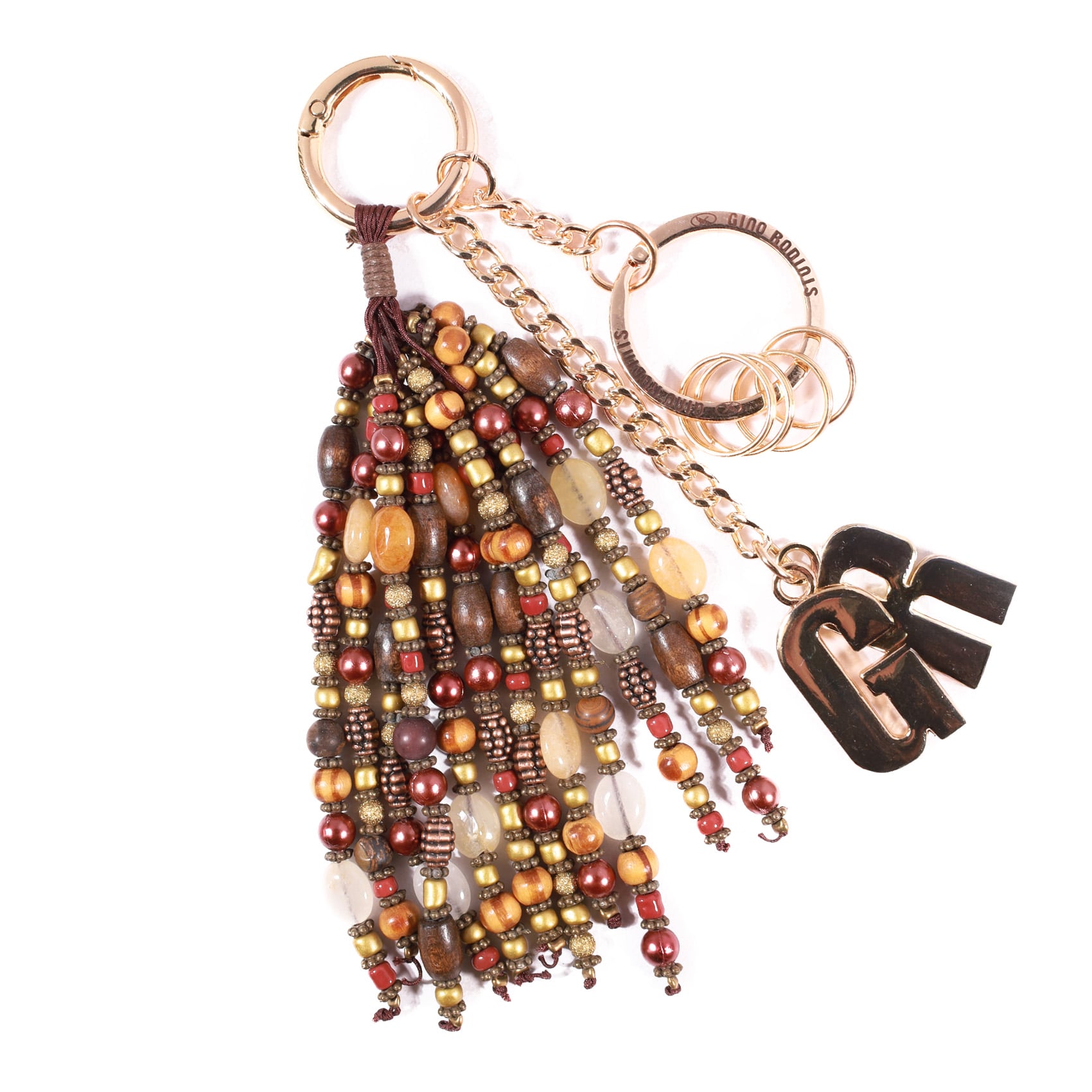 LLAVERO Y COLGANTE DE BOLSO MUJER GINO RODINIS LL124 - 1