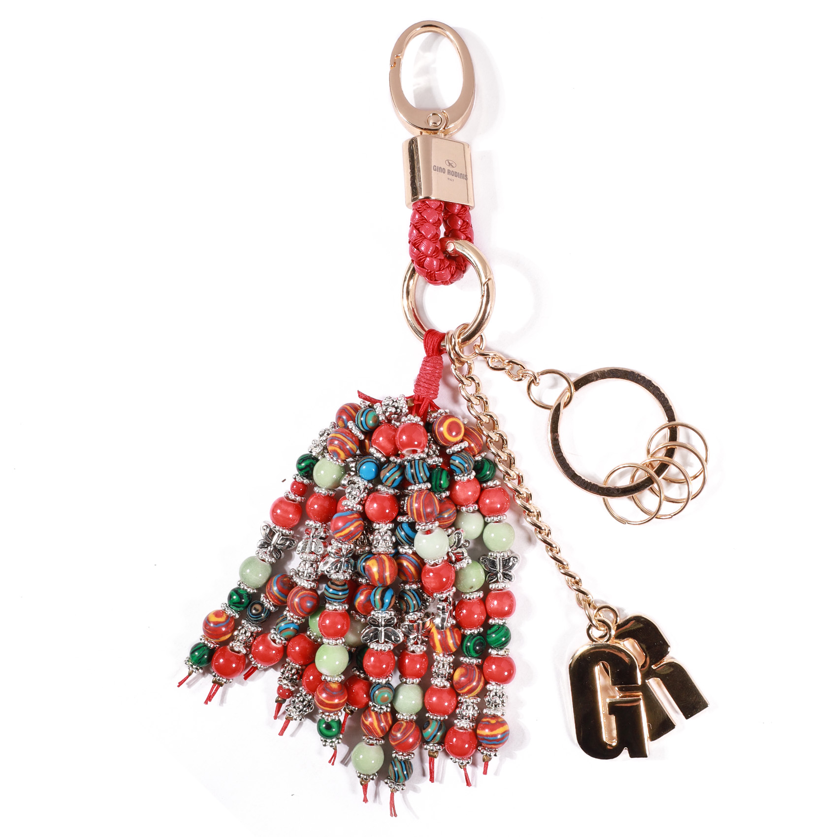 LLAVERO Y COLGANTE DE BOLSO MUJER GINO RODINIS LL136 - 1