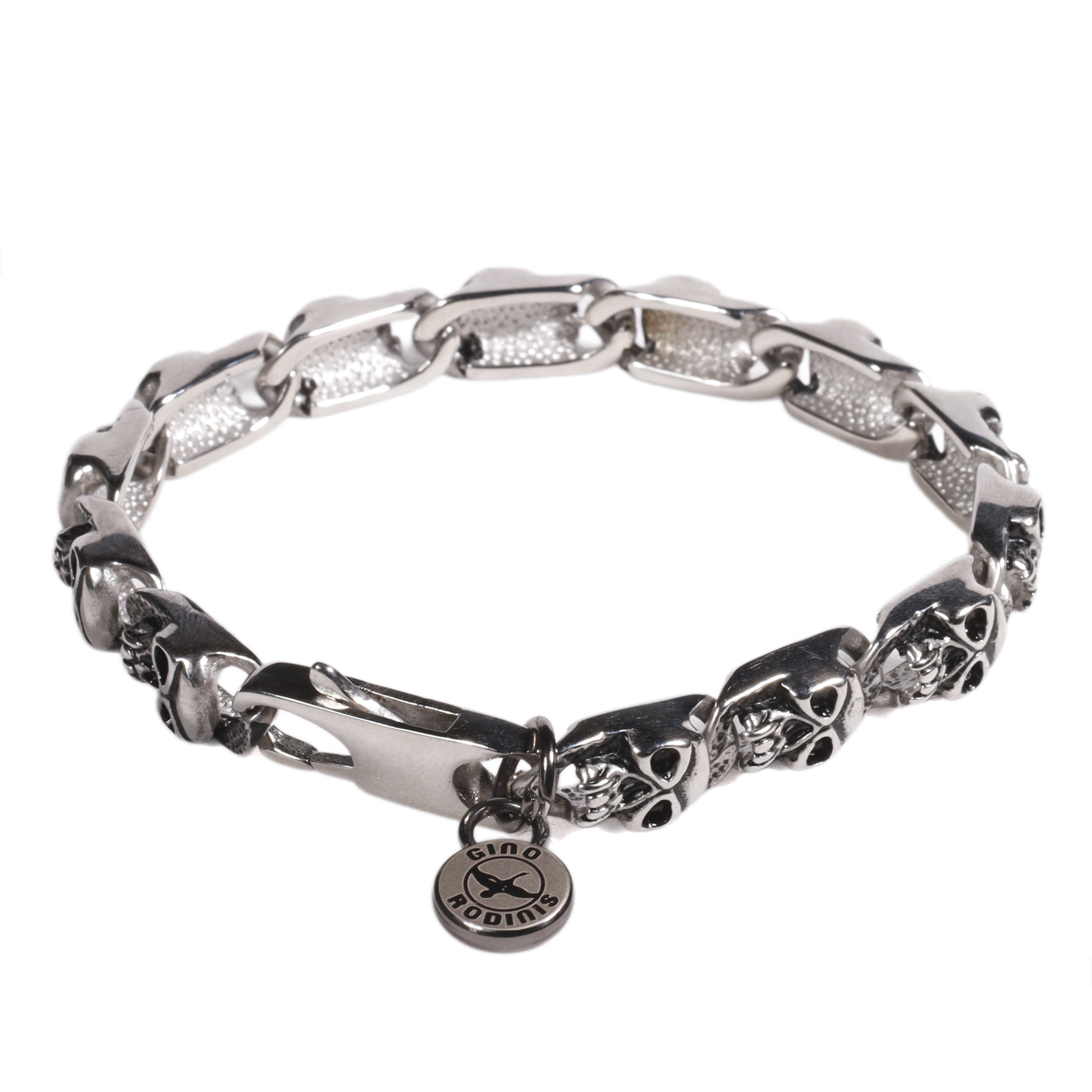 BRAZALETE HOMBRE GINO RODINIS B525 | PLATEADO - 2