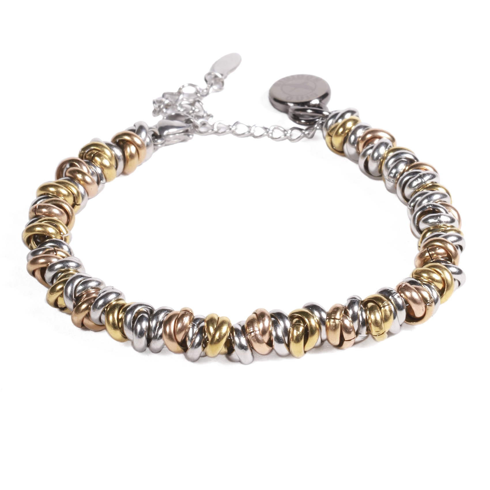 BRAZALETE UNISEX GINO RODINIS B514 | DORADO - 1