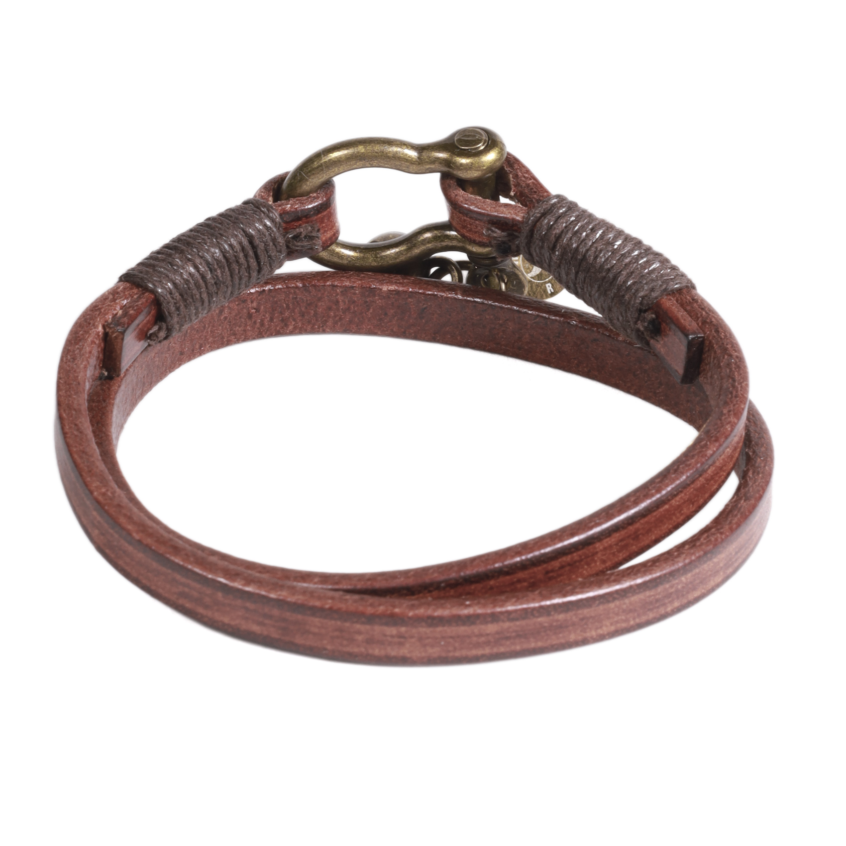 BRAZALETE HOMBRE GINO RODINIS B543 | CAFE - 2