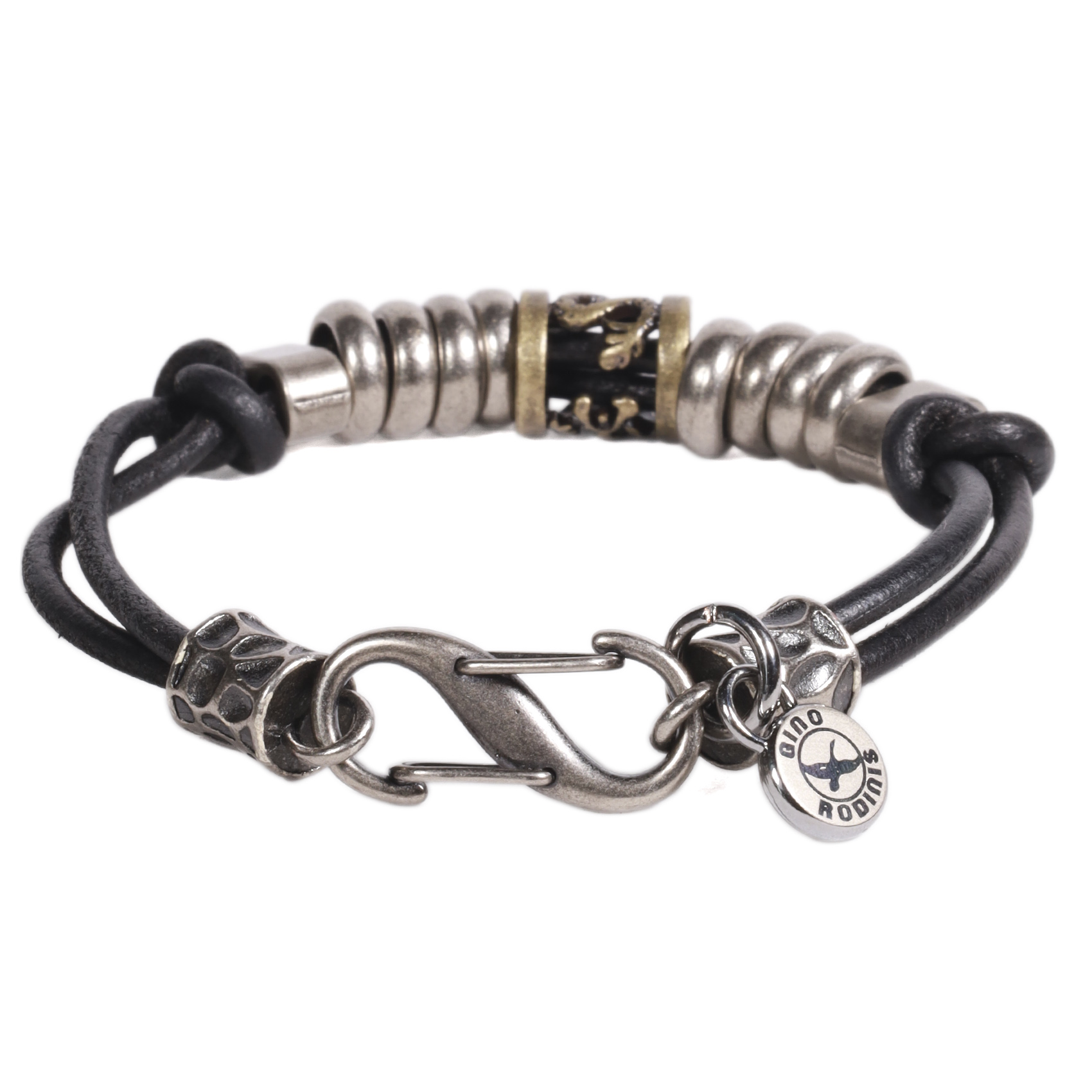 BRAZALETE HOMBRE GINO RODINIS B519 | NEGRO - 2