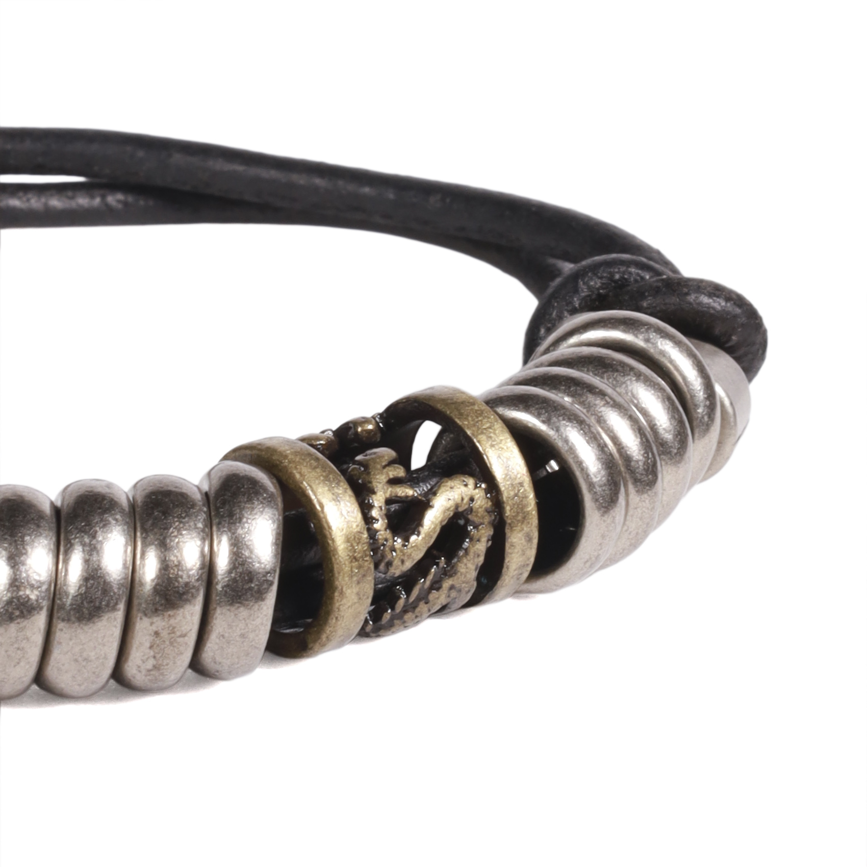 BRAZALETE HOMBRE GINO RODINIS B519 | NEGRO - 3