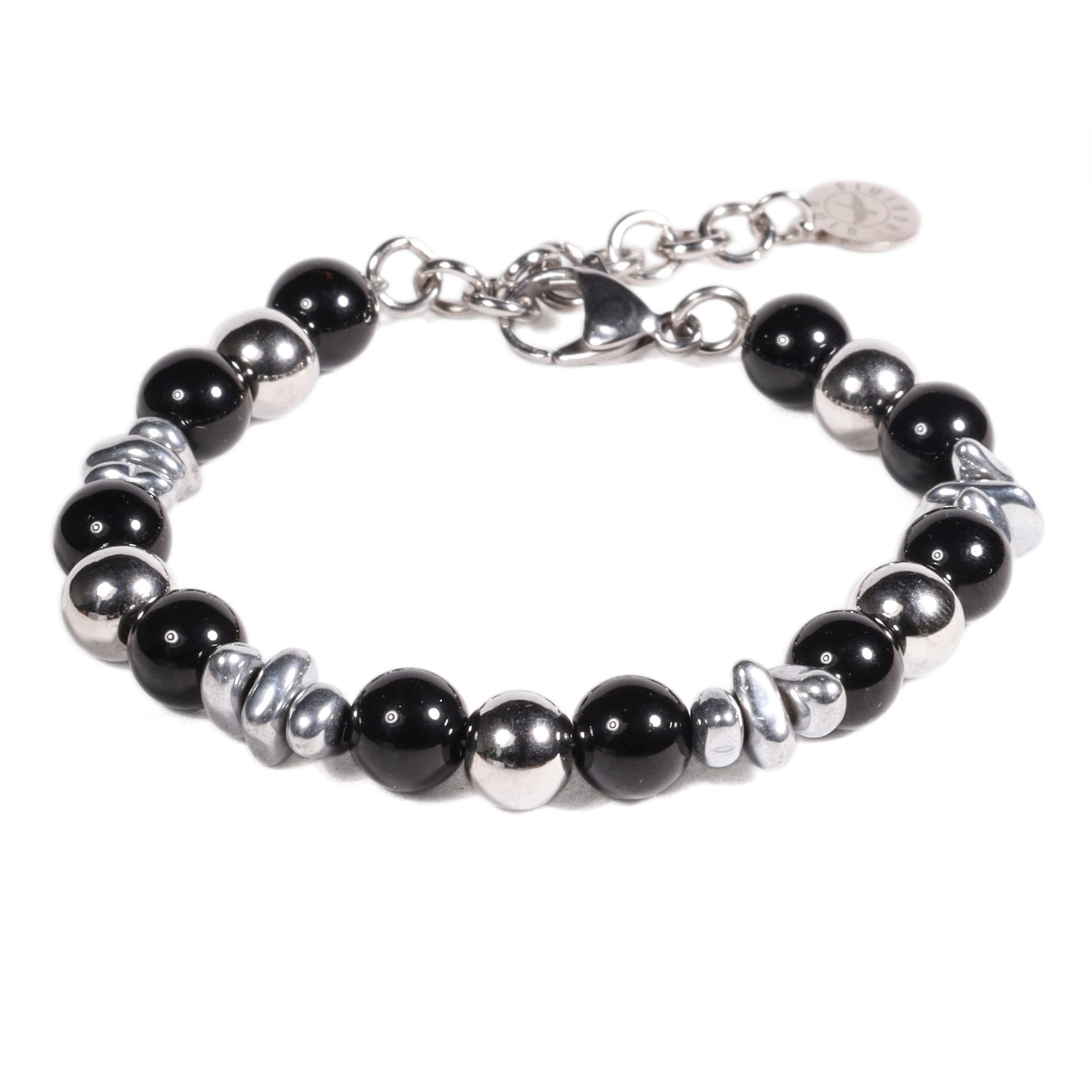 BRAZALETE UNISEX GINO RODINIS B534 | NEGRO - 1
