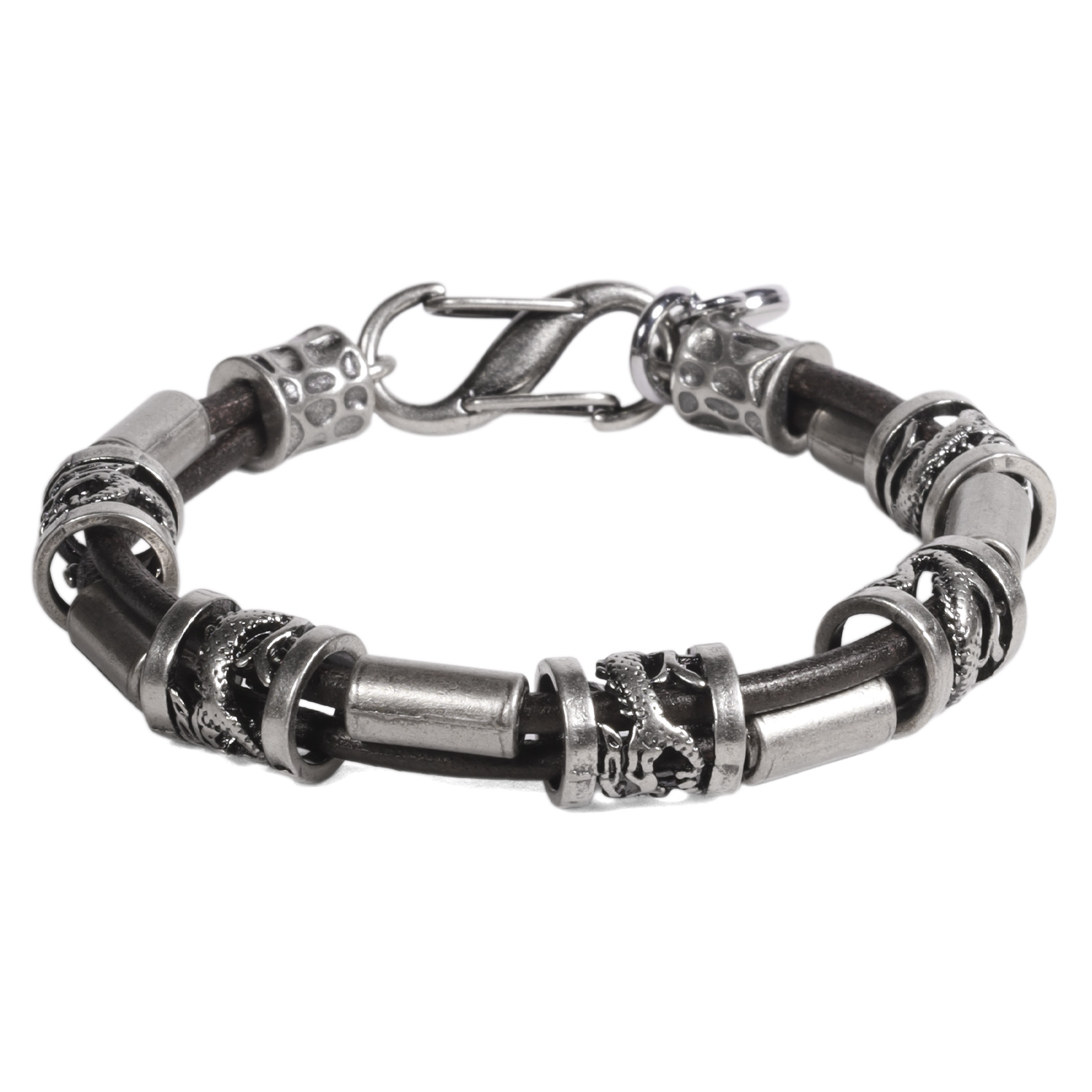 BRAZALETE HOMBRE GINO RODINIS B527 | NEGRO - 1