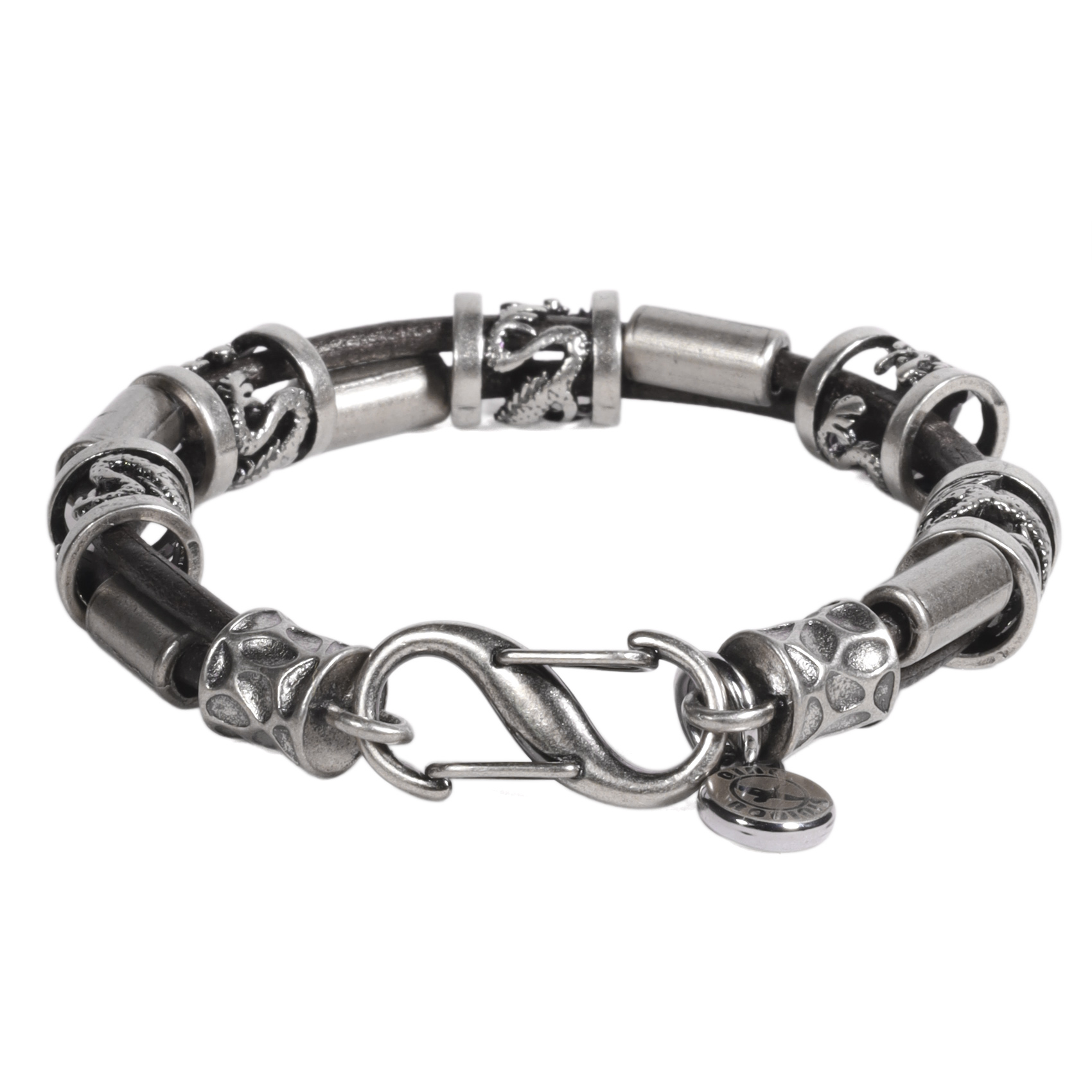BRAZALETE HOMBRE GINO RODINIS B527 | NEGRO - 2