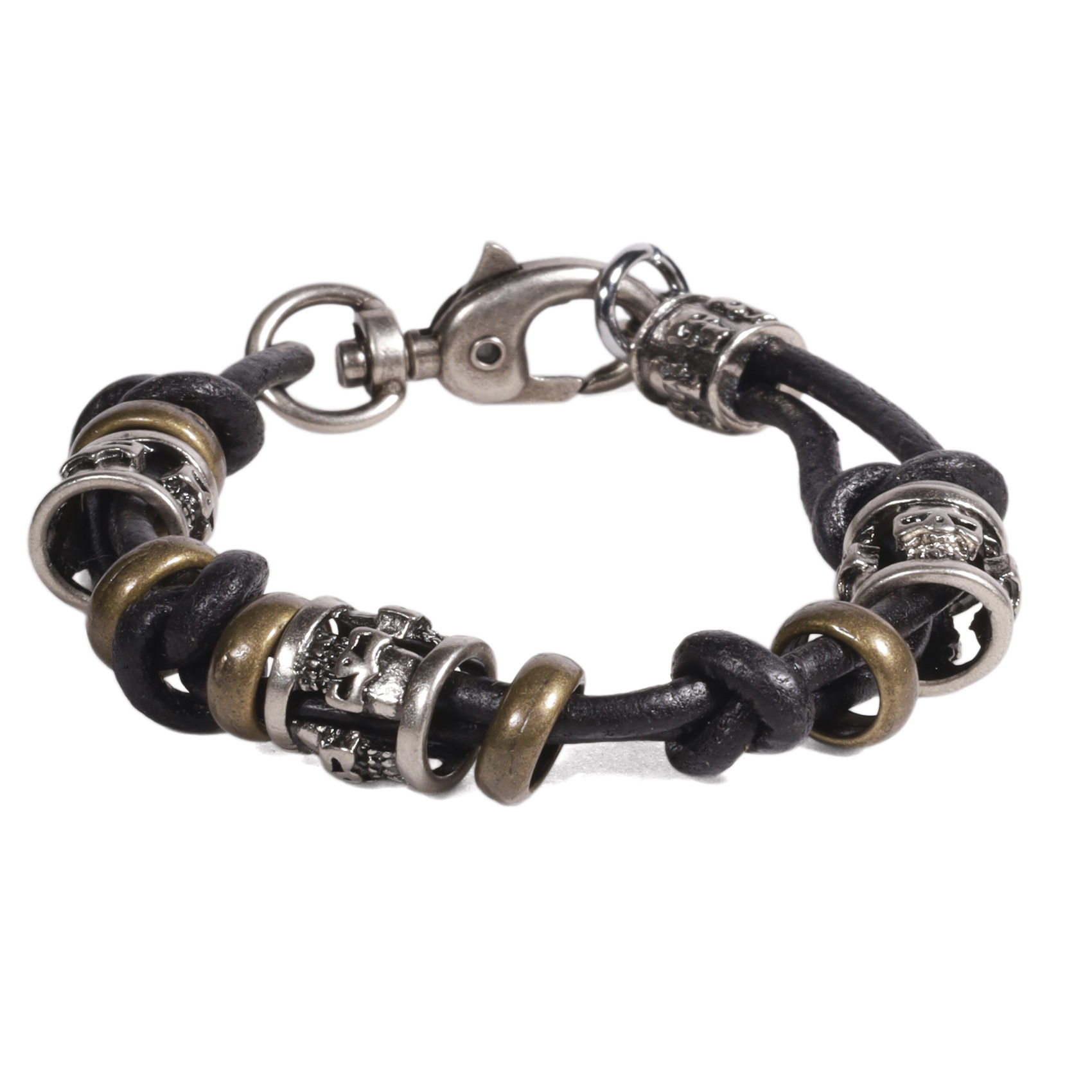 BRAZALETE HOMBRE GINO RODINIS B528 | NEGRO - 1