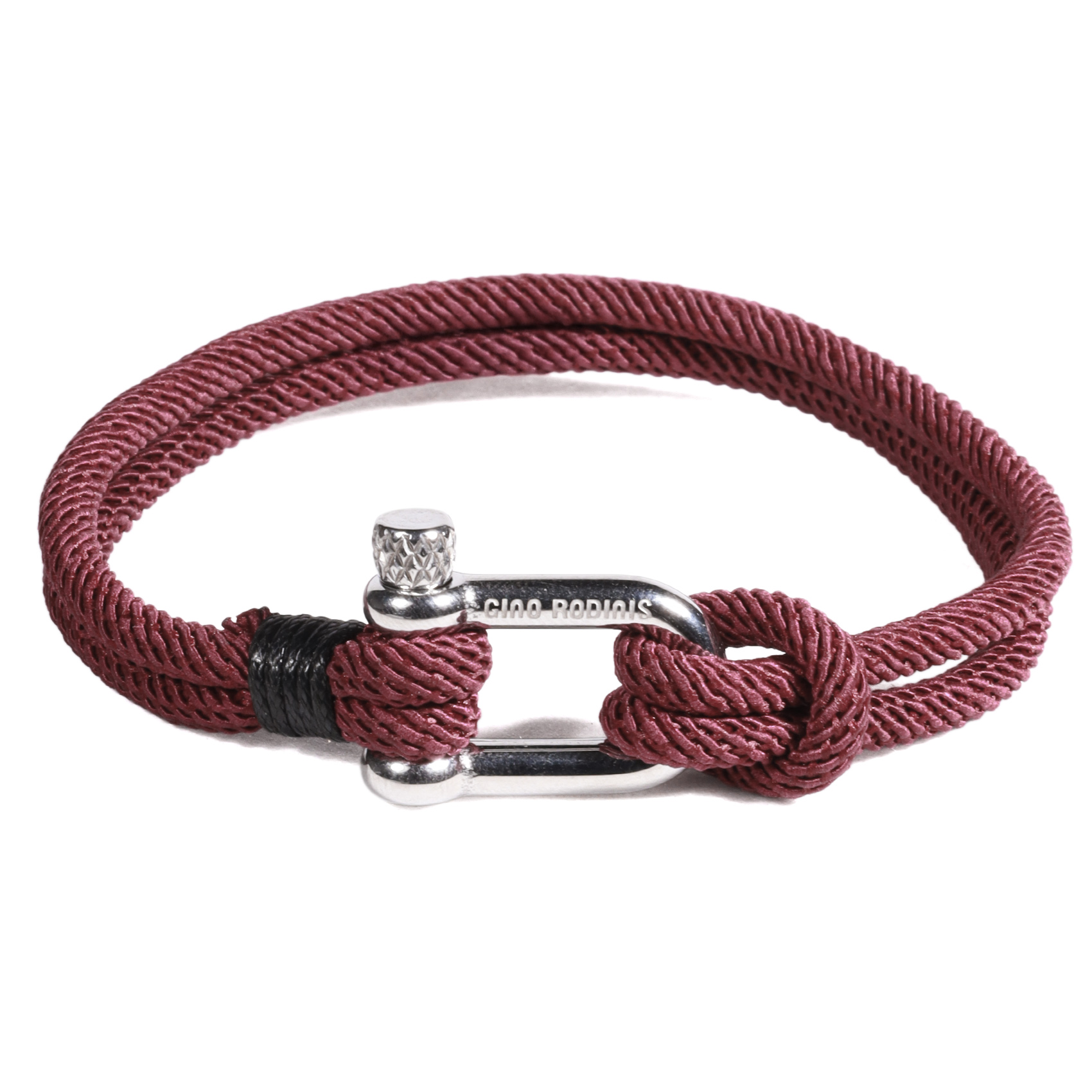 BRAZALETE HOMBRE GINO RODINIS B540 | BURDEOS - 1