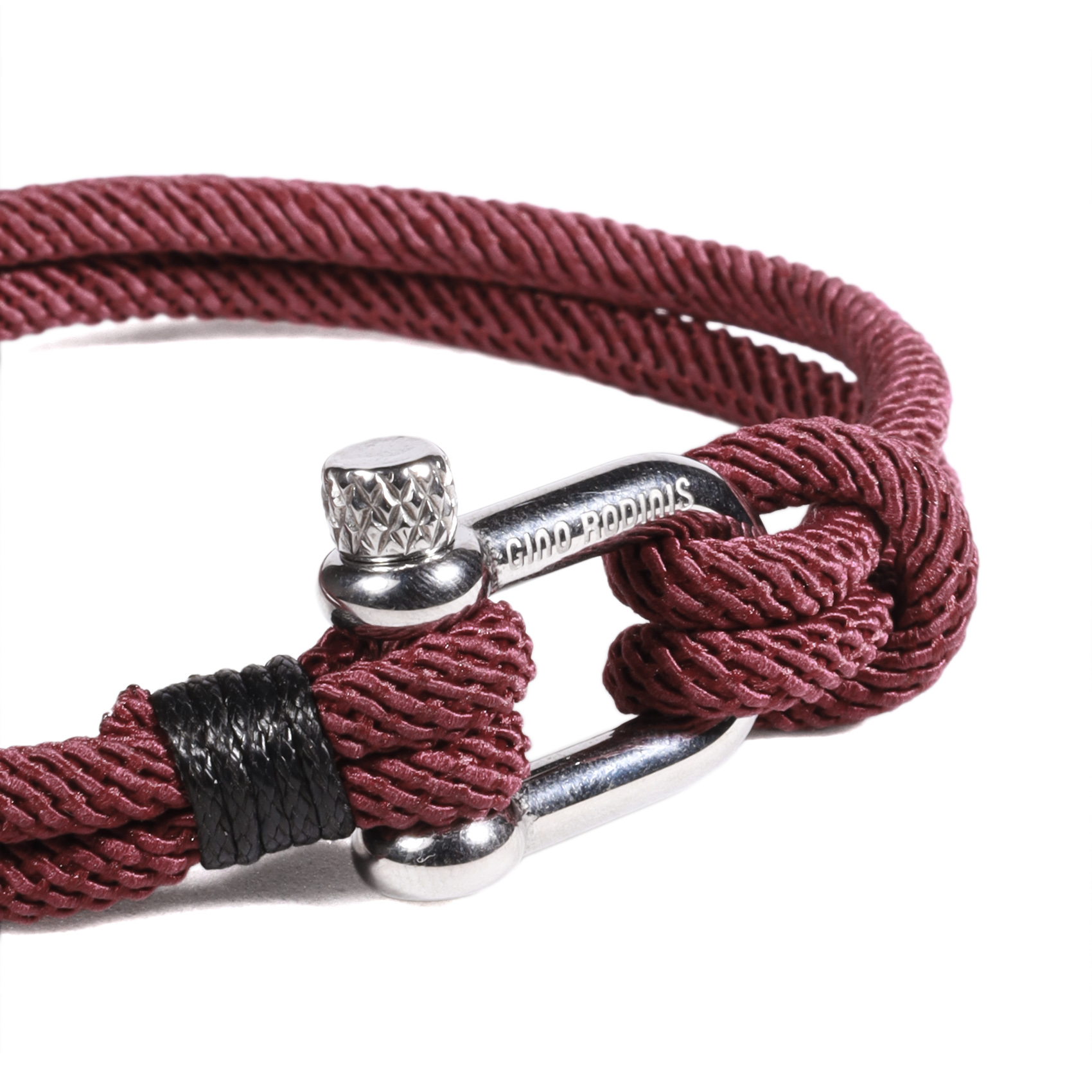 BRAZALETE HOMBRE GINO RODINIS B540 | BURDEOS - 3