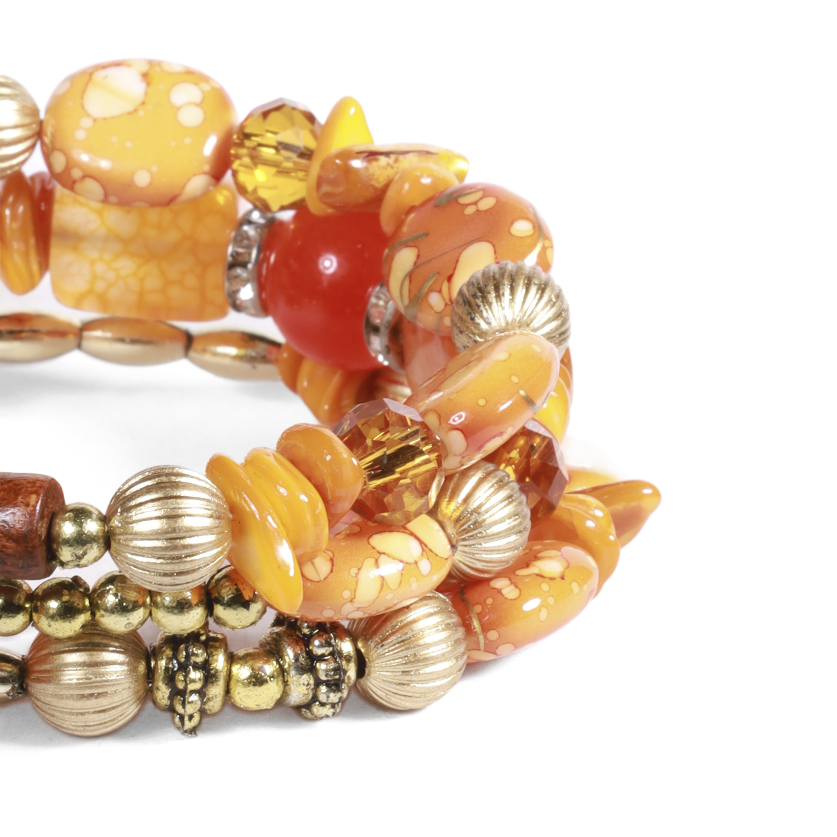 BRAZALETE MUJER GINO RODINIS B509 | NARANJO - 3