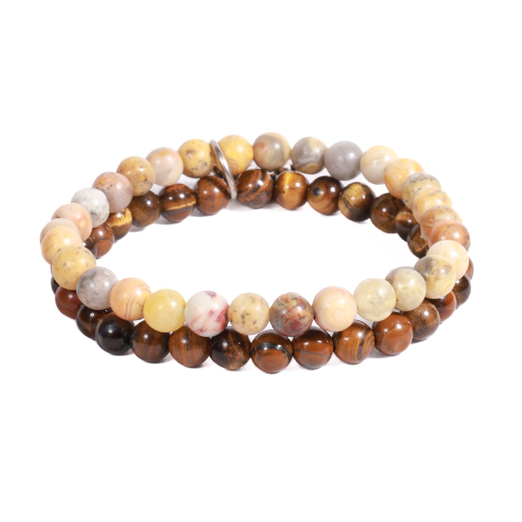 BRAZALETE UNISEX GINO RODINIS B508 | MARRON/BEIGE - 2