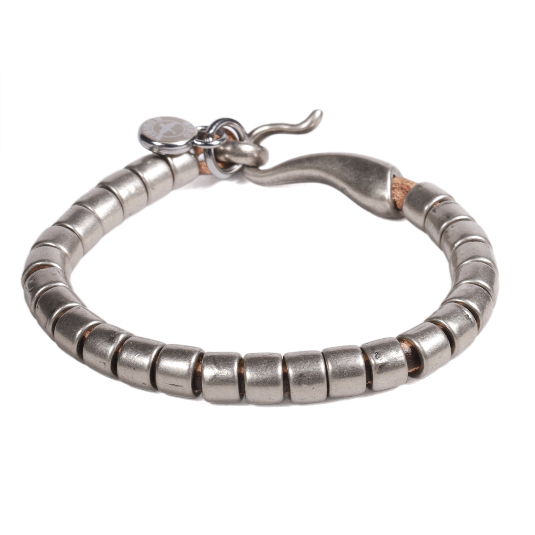 BRAZALETE HOMBRE GINO RODINIS B522 | PLATEADO - 1