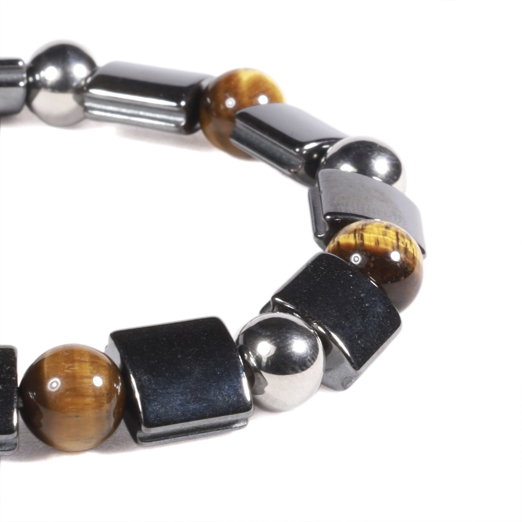 BRAZALETE UNISEX GINO RODINIS B530 | AMBAR/PLATEADO - 3