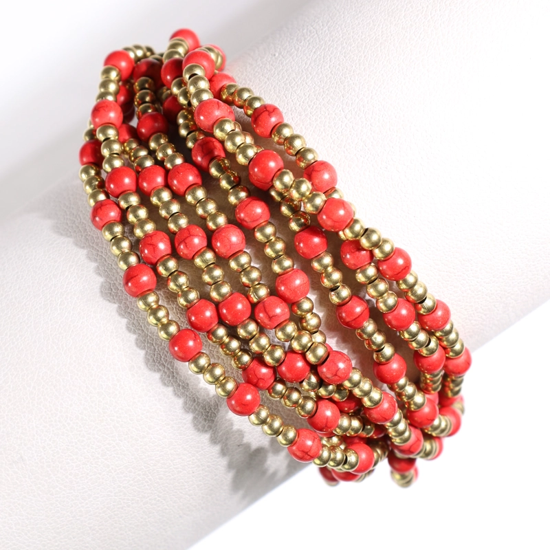 BRAZALETE GINO RODINIS B405  ROJO - 1