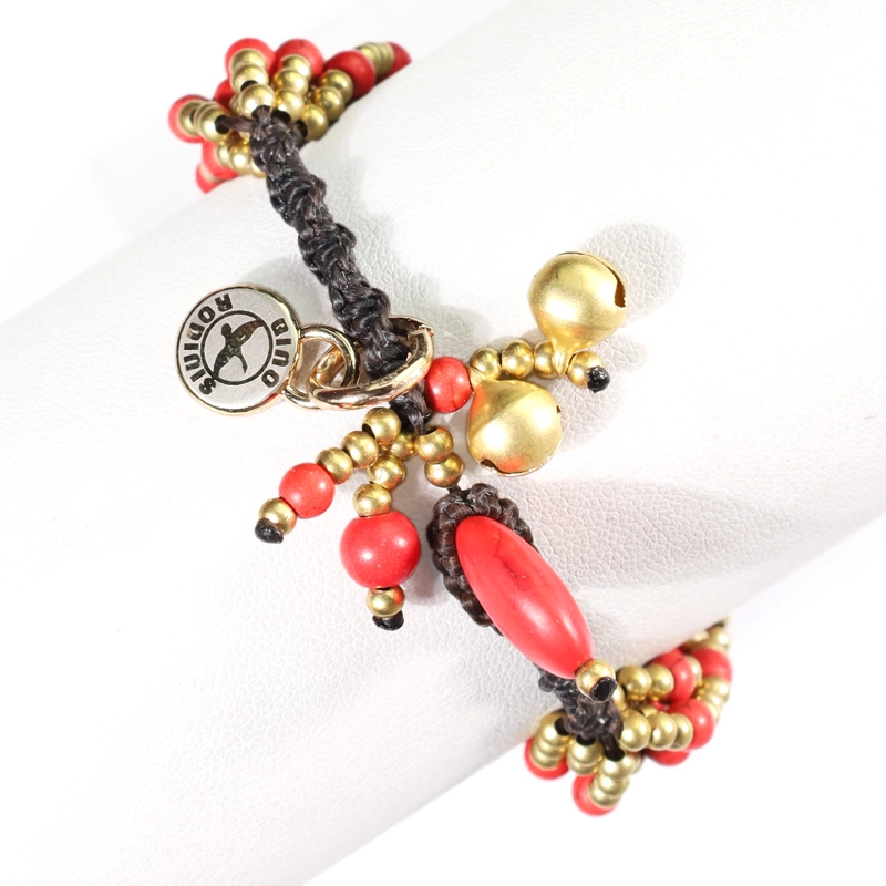 BRAZALETE GINO RODINIS B405  ROJO - 2