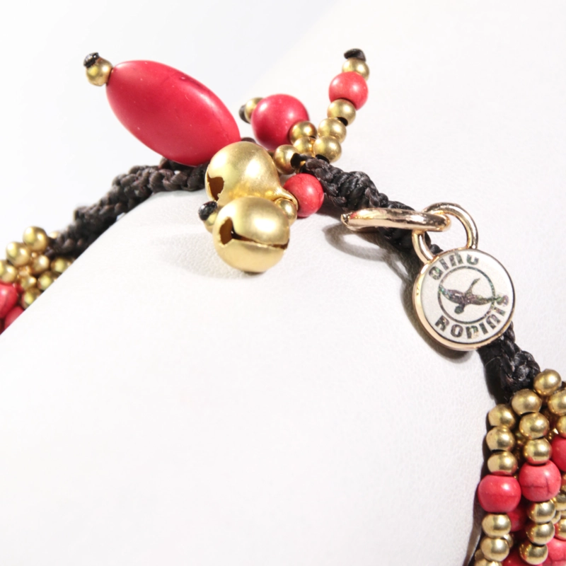 BRAZALETE GINO RODINIS B405  ROJO - 3