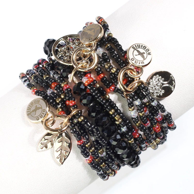 BRAZALETE GINO RODINIS B406  NEGRO - 1