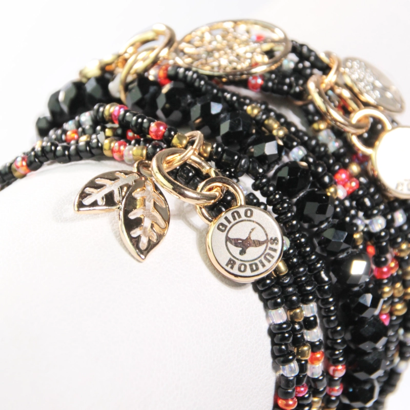 BRAZALETE GINO RODINIS B406  NEGRO - 3