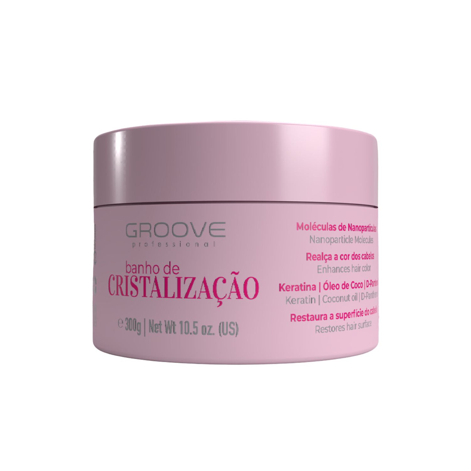 REPARADOR CAPILAR GROOVE PROFESIONAL BAÑO CRISTALIZACIÓN 300 GR - 1