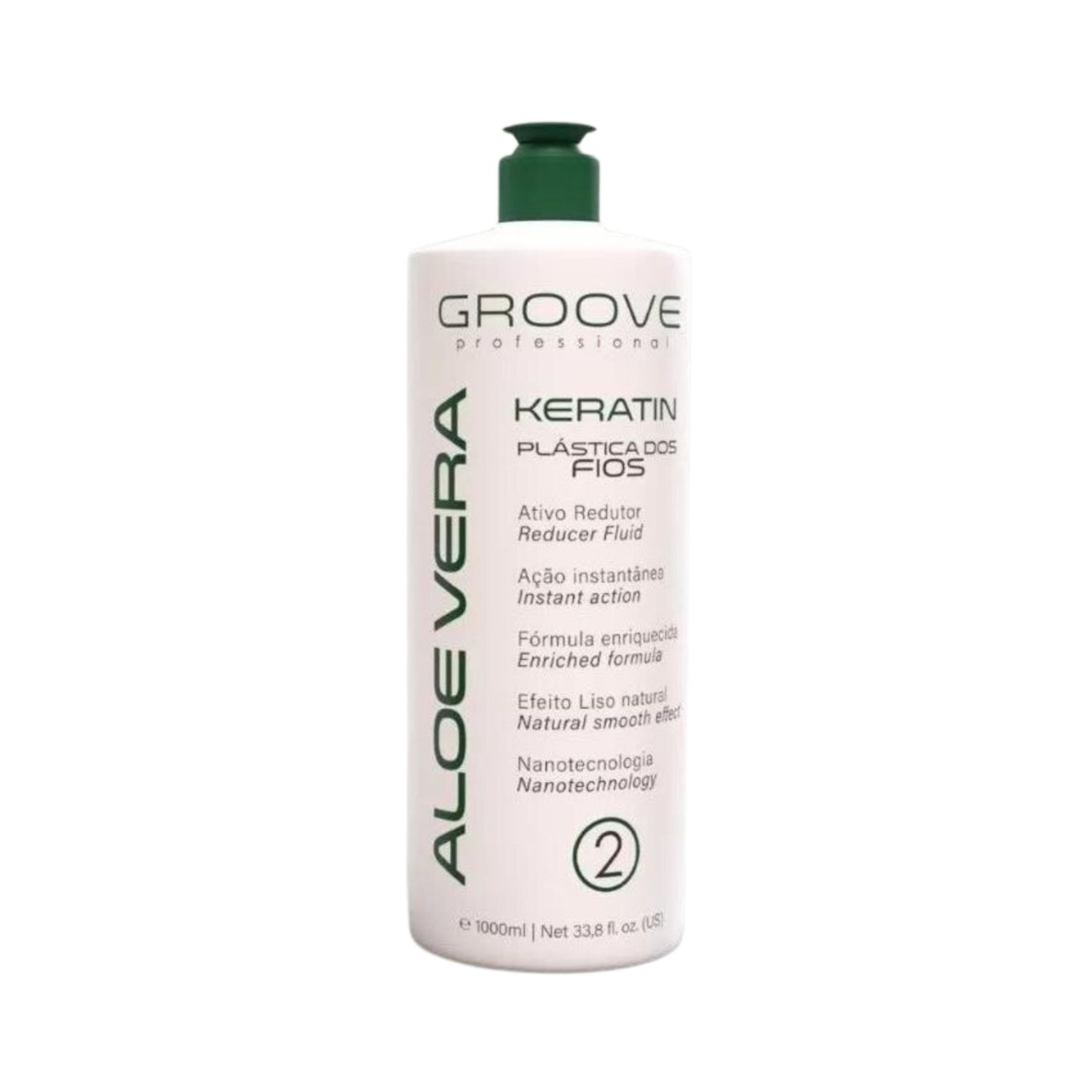 KIT GROOVE PROFESIONAL ALISADO ALOE VERA KERATINA 2X1L - 2