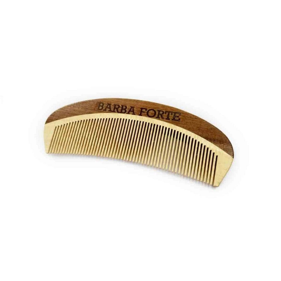 PEINE BARBA FORTE FINO MADERA 12 CM - 1