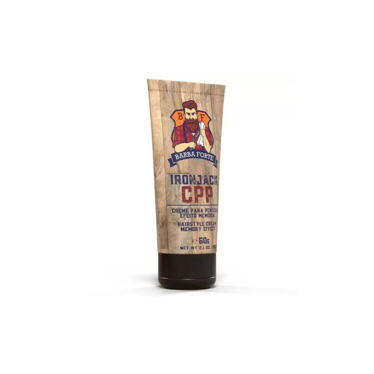 CREMA DE PEINAR BARBA FORTE IRONJACK 60 GR - 2