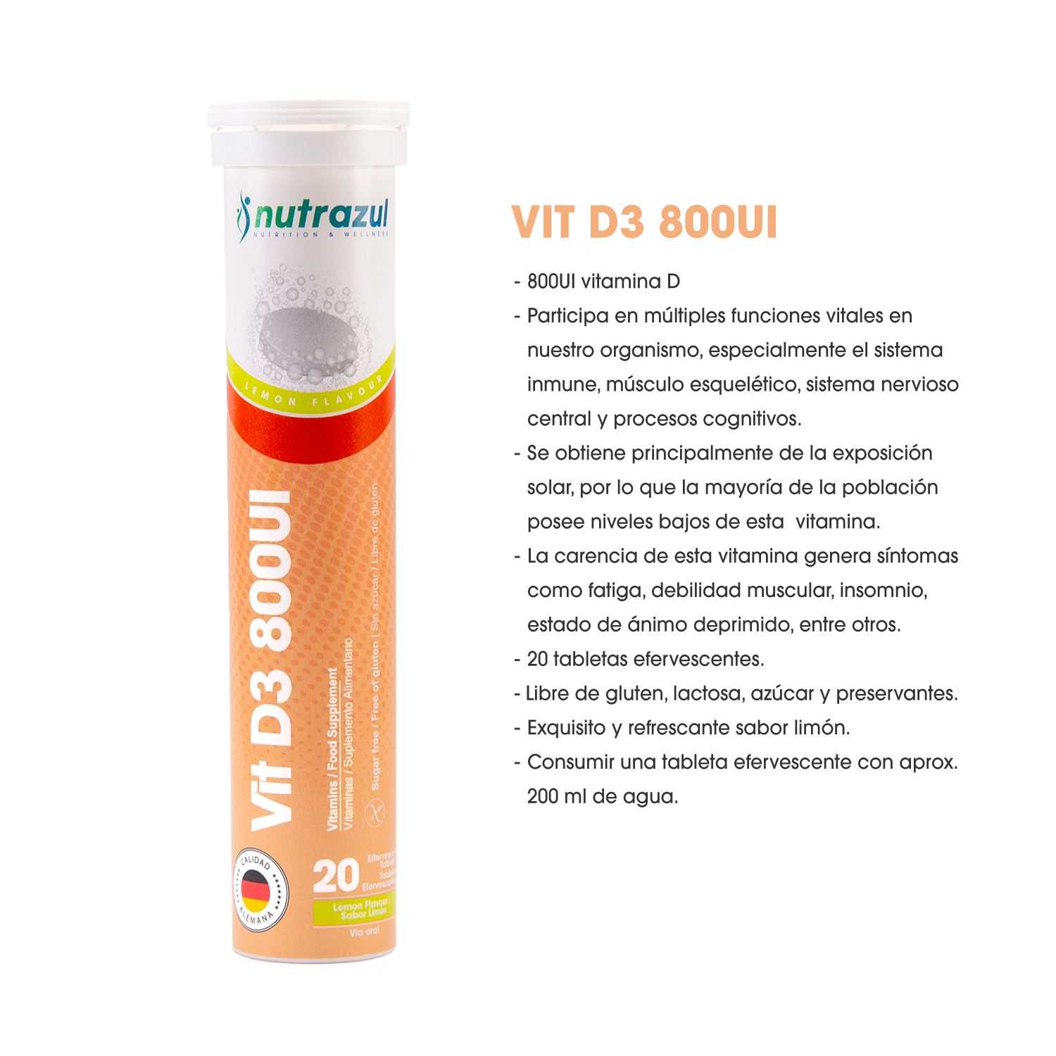 PACK SUPLEMENTOS NUTRAZUL 3 MULTIVITAMINICOS SENIOR TABLETAS + 3 VIT D3 800 UI - 6