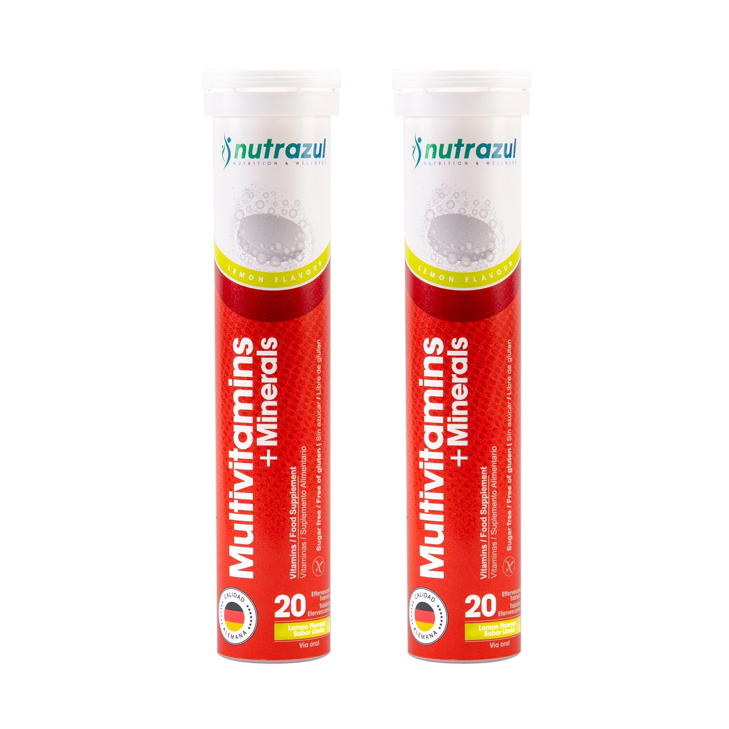 PACK 2 MULTIVITAMINICO NUTRAZUL MAS MINERALES TABLETAS - 1