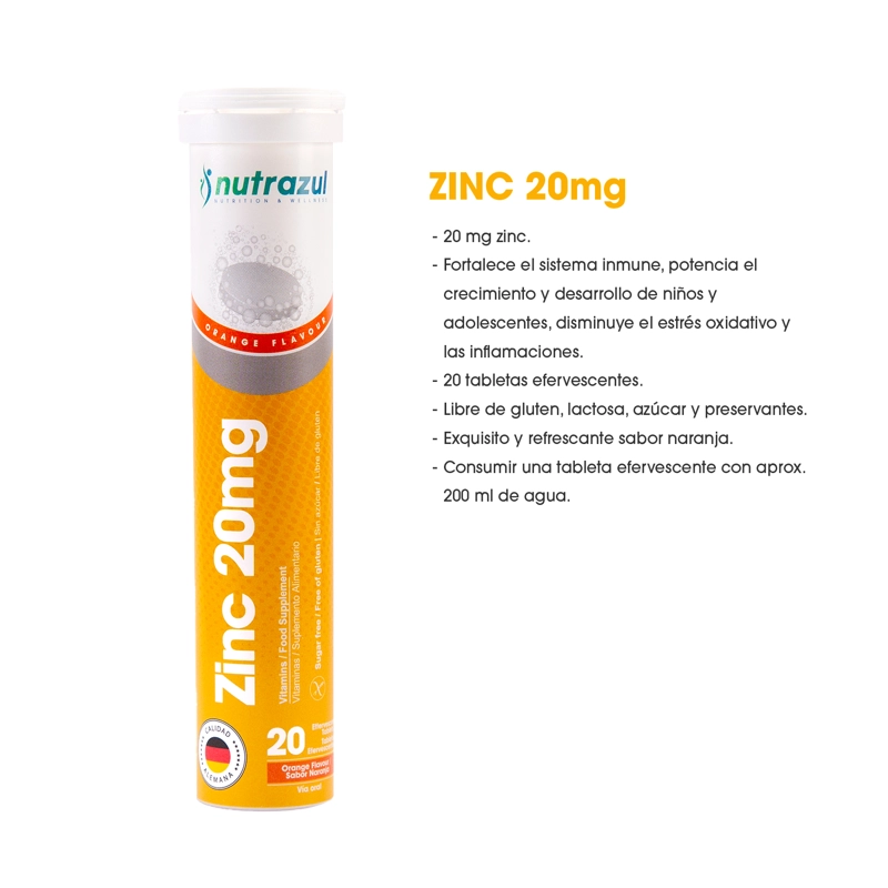 CRANBERRY VITAMINA C + ZINC 20 MG- NUTRAZUL- PACK 3 - 7