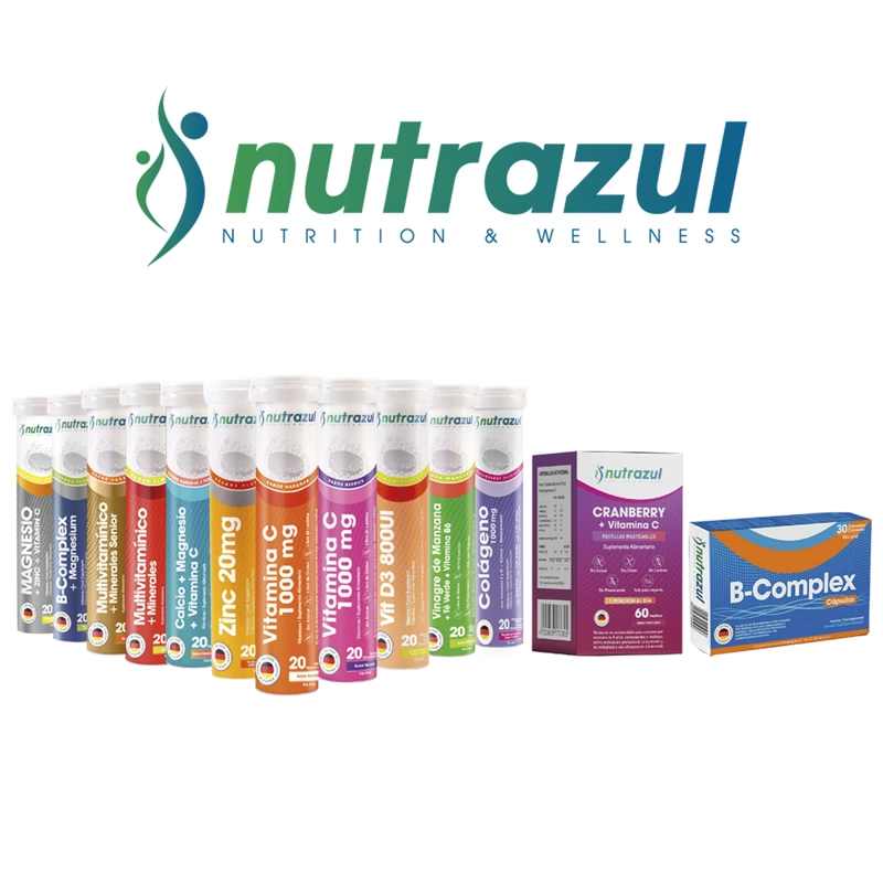 CRANBERRY  + VITAMINA C 1000 MG  - NUTRAZUL - PACK 3 - 8