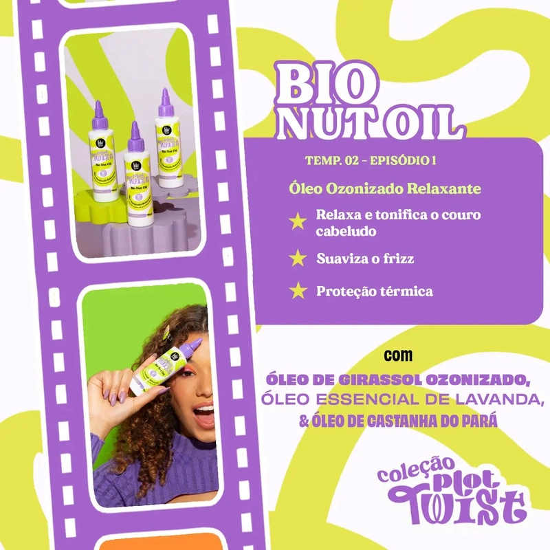 ACEITE CAPILAR PLOT TWIST BIO NUT OIL 90ML LOLA COSMETICS - 2