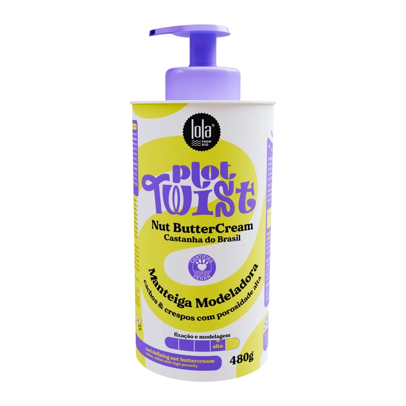 CREMA PARA PEINAR PLOT TWIST CREMA DE MANTEQUILLA DE NUECES LOLA COSMETICS - 1