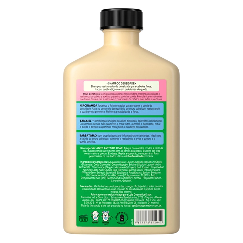 SHAMPOO DENSIDAD LOLA COSMETICS - 2