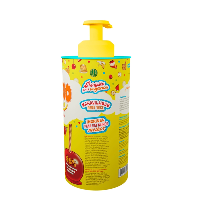 CREMA PARA PEINAR CACHINHO FELIZ DE FRUTAS LOLA COSMETICS - 2