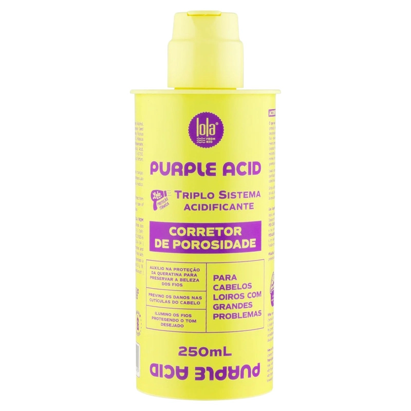 MACARILLA PURPLE CORRECTOR DE POROSIDAD 250ML LOLA COSMETICS - 1